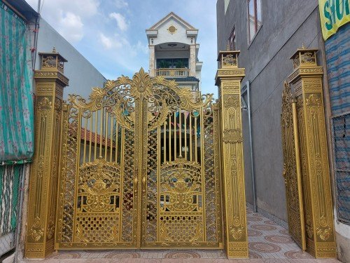 Cổng Nhôm Đúc Chú Tỵ - Nhơn Trạch, Đồng Nai